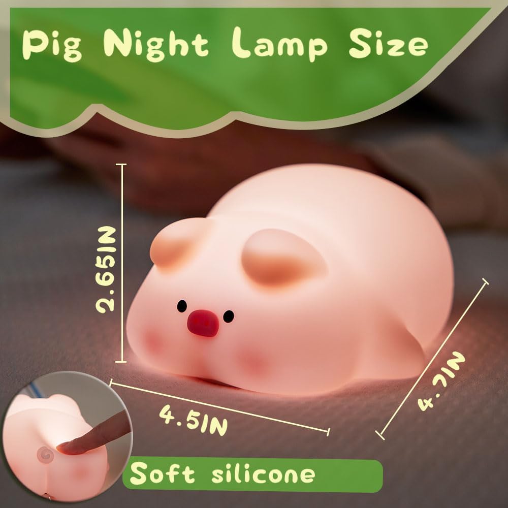 Cute Pig Lamp Night Light